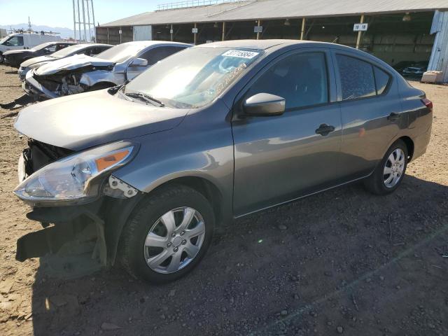 3N1CN7AP3KL823792 - 2019 NISSAN VERSA S GRAY photo 1