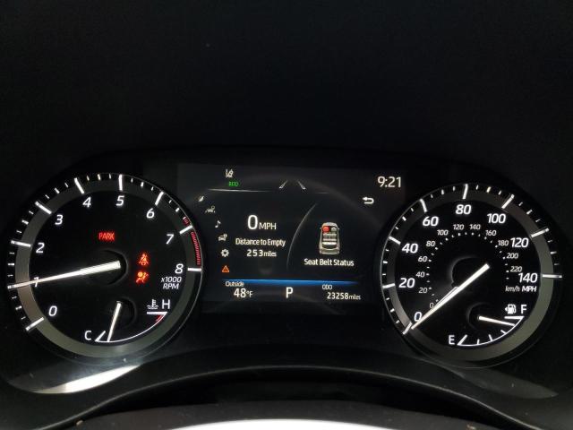 5TDHZRBH8MS553370 - 2021 TOYOTA HIGHLANDER XLE BLUE photo 9