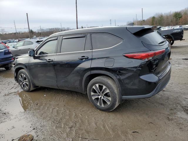 5TDHZRBHXLS505254 - 2020 TOYOTA HIGHLANDER XLE შავი ფოტო 2