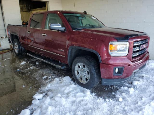 3GTU2UEC5FG107846 - 2015 GMC SIERRA K1500 SLE MAROON photo 4