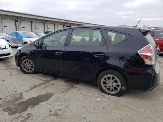 JTDZN3EU4HJ066000 - 2017 TOYOTA PRIUS V BLACK photo 2