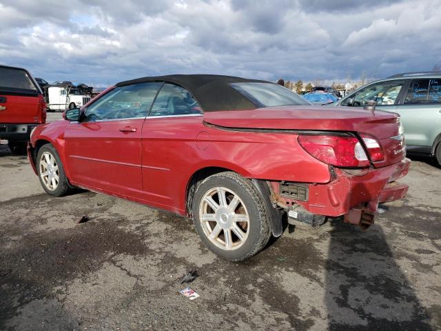 1C3LC55R98N634130 - 2008 CHRYSLER SEBRING TOURING BURGUNDY photo 2