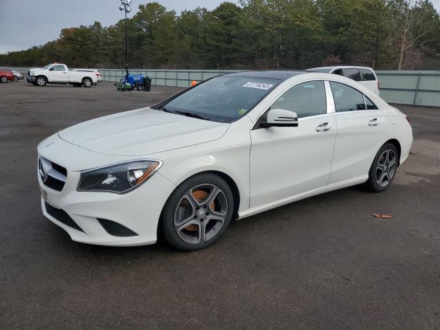 WDDSJ4GB5EN131137 - 2014 MERCEDES-BENZ CLA 250 4MATIC WHITE photo 1