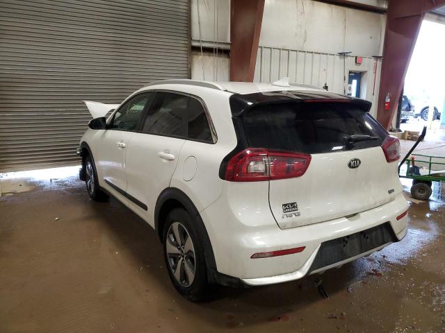 KNDCB3LC2K5305150 - 2019 KIA NIRO FE WHITE photo 2