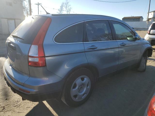 JHLRE4H36BC013077 - 2011 HONDA CR-V LX TURQUOISE photo 3