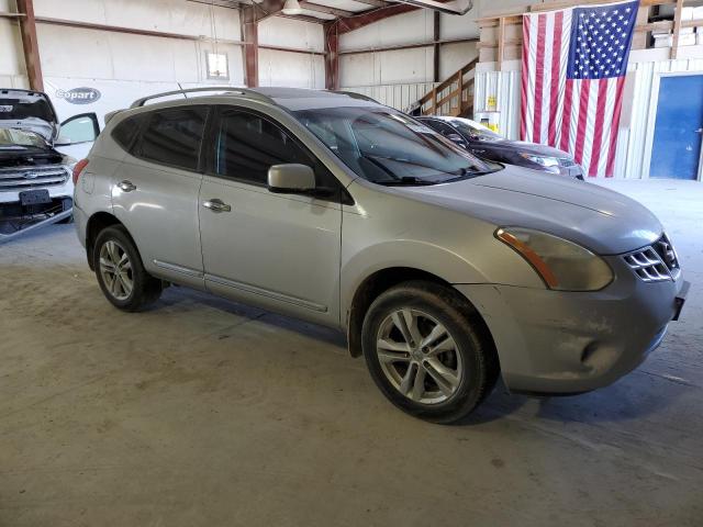 JN8AS5MT1CW603707 - 2012 NISSAN ROGUE S SILVER photo 4