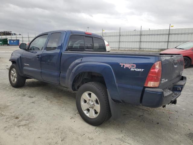 5TETU62N26Z212484 - 2006 TOYOTA TACOMA PRERUNNER ACCESS CAB BLUE photo 2
