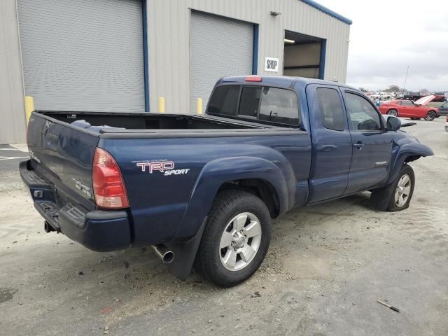 5TETU62N26Z212484 - 2006 TOYOTA TACOMA PRERUNNER ACCESS CAB BLUE photo 3