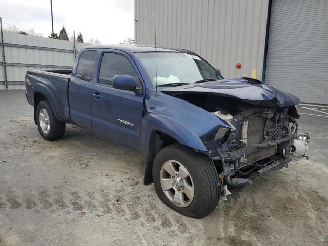 5TETU62N26Z212484 - 2006 TOYOTA TACOMA PRERUNNER ACCESS CAB BLUE photo 4