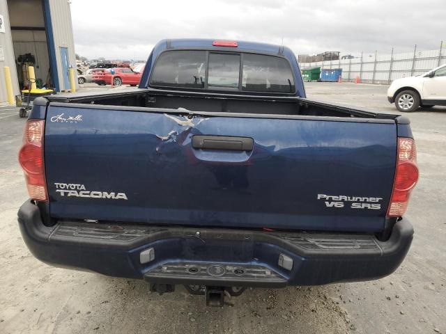 5TETU62N26Z212484 - 2006 TOYOTA TACOMA PRERUNNER ACCESS CAB BLUE photo 6