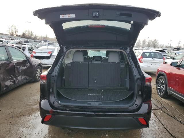 5TDHZRBH1LS039844 - 2020 TOYOTA HIGHLANDER XLE BLACK photo 6