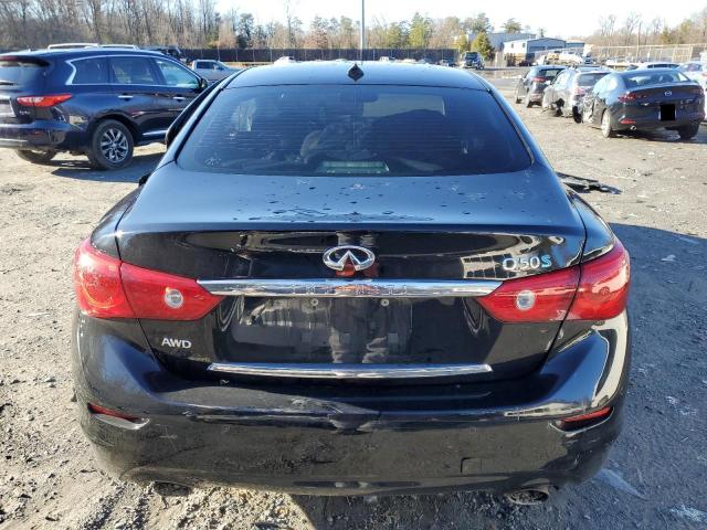 JN1AV7AR9EM703434 - 2014 INFINITI Q50 HYBRID PREMIUM BLACK photo 6