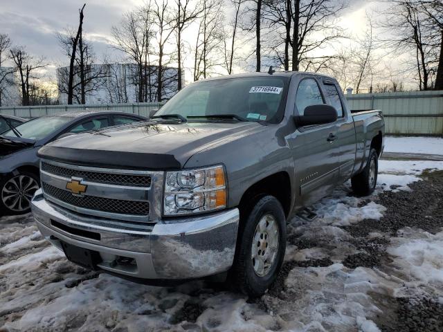 1GCRKSE73CZ297848 - 2012 CHEVROLET SILVERADO K1500 LT GRAY photo 1