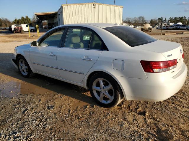 5NPEU46C18H299192 - 2008 HYUNDAI SONATA SE WHITE photo 2