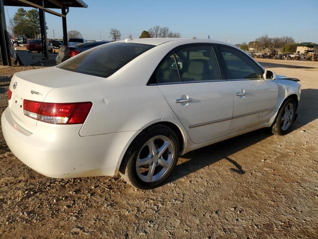 5NPEU46C18H299192 - 2008 HYUNDAI SONATA SE WHITE photo 3