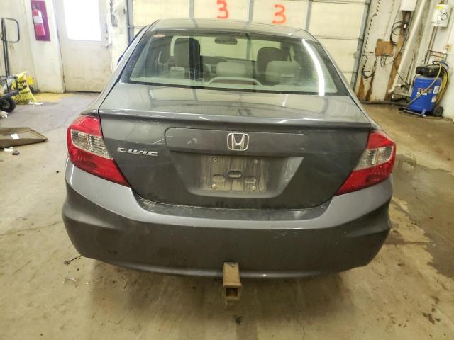 19XFB2F97CE093908 - 2012 HONDA CIVIC EXL CHARCOAL photo 6