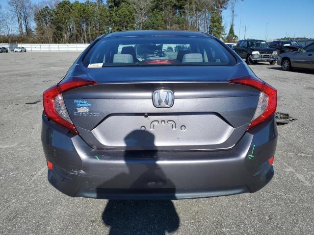 19XFC2F53HE045565 - 2017 HONDA CIVIC LX GRAY photo 6