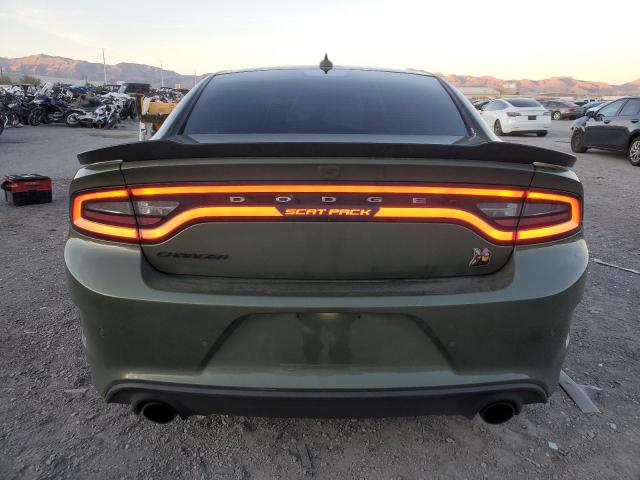 2C3CDXGJ3MH522944 - 2021 DODGE CHARGER SCAT PACK GREEN photo 6