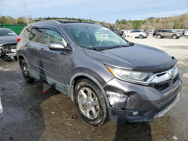 7FARW1H56JE051750 - 2018 HONDA CR-V EX GRAY photo 4