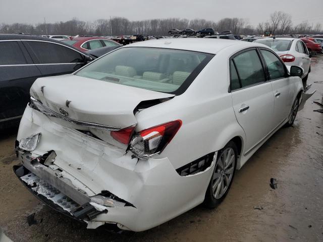 4T1BK3DB0CU468514 - 2012 TOYOTA AVALON BAS WHITE photo 3