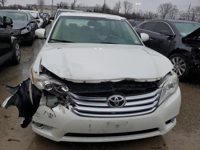 4T1BK3DB0CU468514 - 2012 TOYOTA AVALON BAS WHITE photo 5