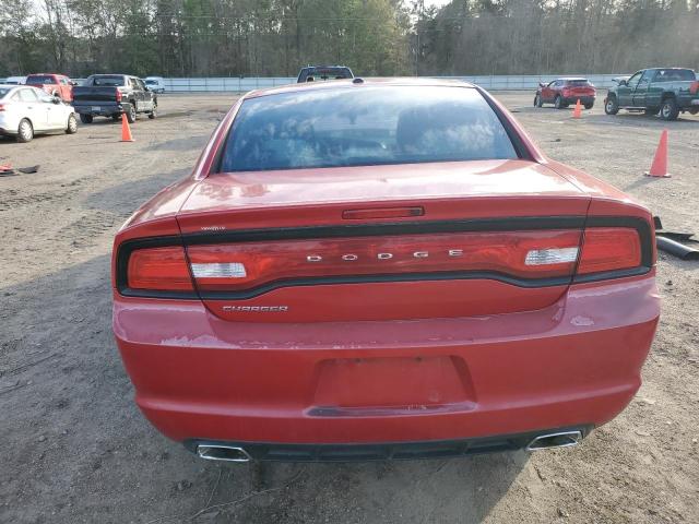 2B3CL3CGXBH507082 - 2011 DODGE CHARGER RED photo 6