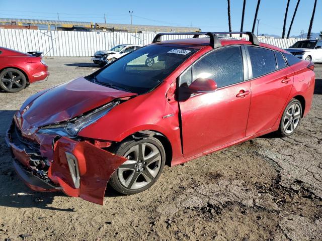 JTDKAMFU8N3158227 - 2022 TOYOTA PRIUS NIGHT SHADE RED photo 1