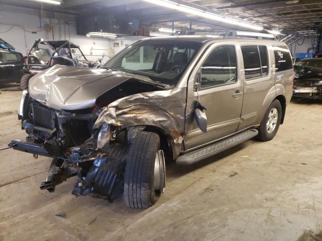 5N1AR18W65C787644 - 2005 NISSAN PATHFINDER LE 灰色 照片 1