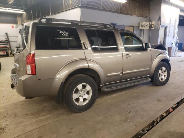 5N1AR18W65C787644 - 2005 NISSAN PATHFINDER LE 灰色 照片 3