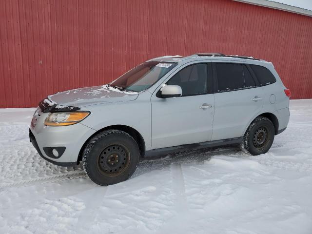 5NMSHDAG7AH357245 - 2010 HYUNDAI SANTA FE SE SILVER photo 1