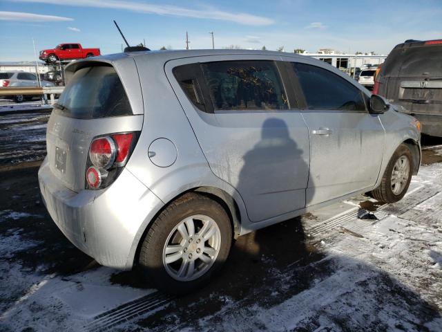 1G1JC6SB7F4181394 - 2015 CHEVROLET SONIC LT SILVER photo 3