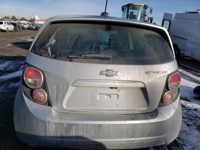 1G1JC6SB7F4181394 - 2015 CHEVROLET SONIC LT SILVER photo 6