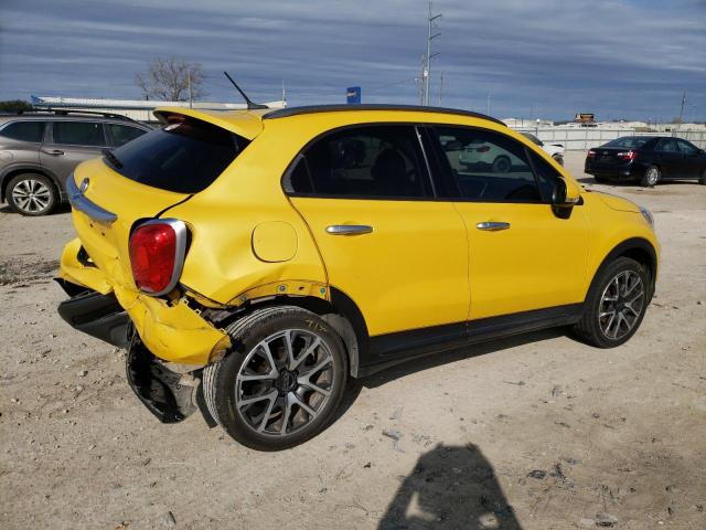 ZFBCFXCB6HP586145 - 2017 FIAT 500X TREKKING YELLOW photo 3