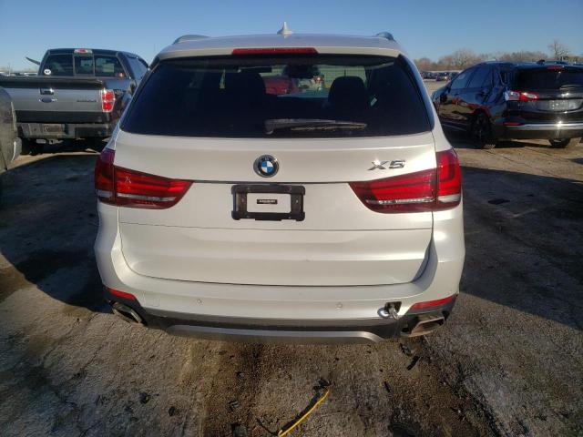 5UXKR6C5XJ0U14931 - 2018 BMW X5 XDRIVE50I WHITE photo 6