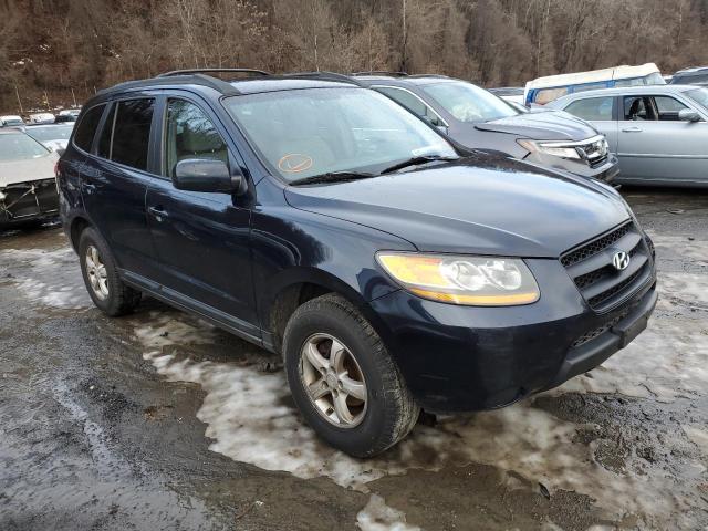 5NMSG13D98H130427 - 2008 HYUNDAI SANTA FE GLS BLUE photo 4