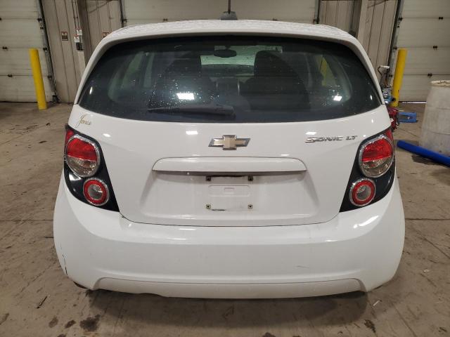 1G1JC6SH8F4191677 - 2015 CHEVROLET SONIC LT WHITE photo 6