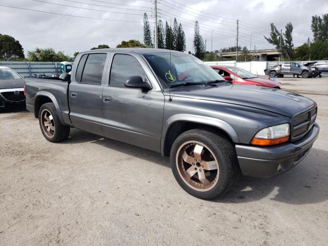 1D7HL38X63S132353 - 2003 DODGE DAKOTA QUAD SPORT GRAY photo 4