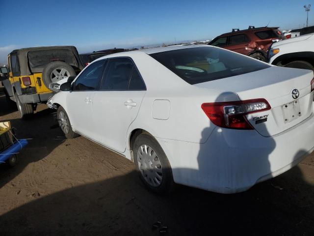 4T4BF1FK6DR299113 - 2013 TOYOTA CAMRY L WHITE photo 2