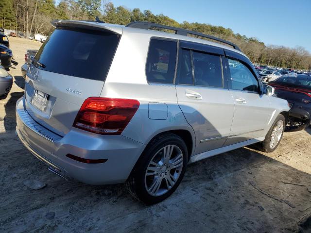 WDCGG8JBXDG096929 - 2013 MERCEDES-BENZ GLK 350 4MATIC SILVER photo 3