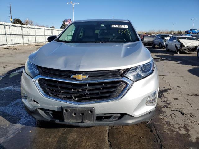 2GNAXREV0J6270371 - 2018 CHEVROLET EQUINOX LS SILVER photo 5