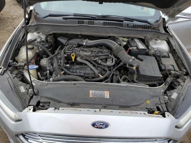 3FA6P0HR3DR296359 - 2013 FORD FUSION SE SILVER photo 11