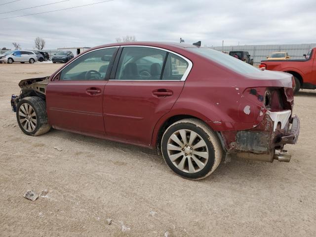 4S3BMDK65C2038404 - 2012 SUBARU LEGACY 3.6R LIMITED RED photo 2