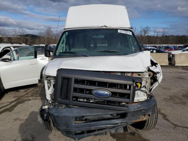 1FTSS34L59DA14961 - 2009 FORD ECONOLINE E350 SUPER DUTY VAN WHITE photo 5