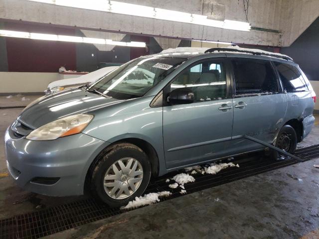 5TDZK23C68S132644 - 2008 TOYOTA SIENNA CE BLUE photo 1