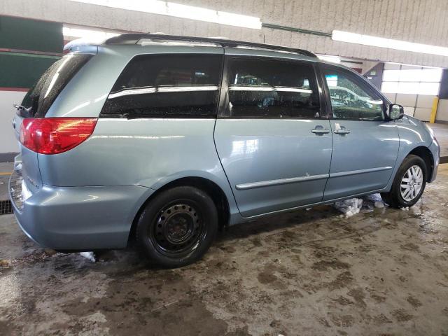 5TDZK23C68S132644 - 2008 TOYOTA SIENNA CE BLUE photo 3