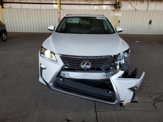 JTJGZKCAXJ2007982 - 2018 LEXUS RX 350 L WHITE photo 5