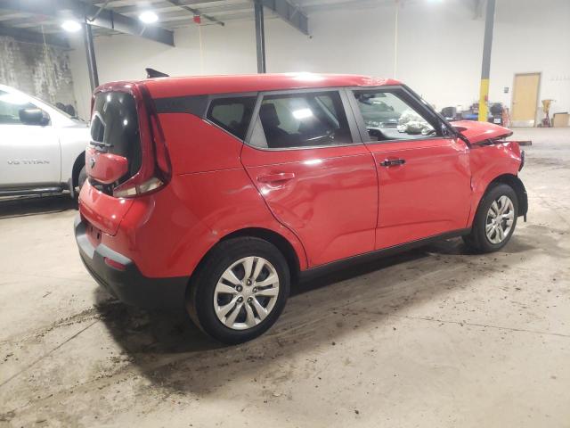 KNDJ23AUXL7045945 - 2020 KIA SOUL LX RED photo 3