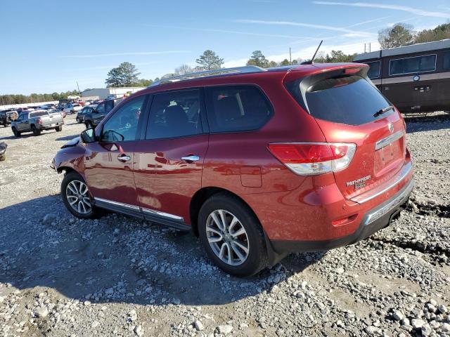 5N1AR2MN3GC631616 - 2016 NISSAN PATHFINDER S RED photo 2