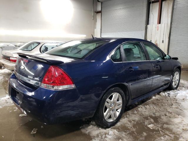 2G1WB5EK6B1143739 - 2011 CHEVROLET IMPALA LT BLUE photo 3