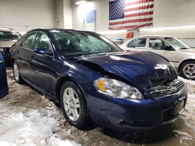 2G1WB5EK6B1143739 - 2011 CHEVROLET IMPALA LT BLUE photo 4